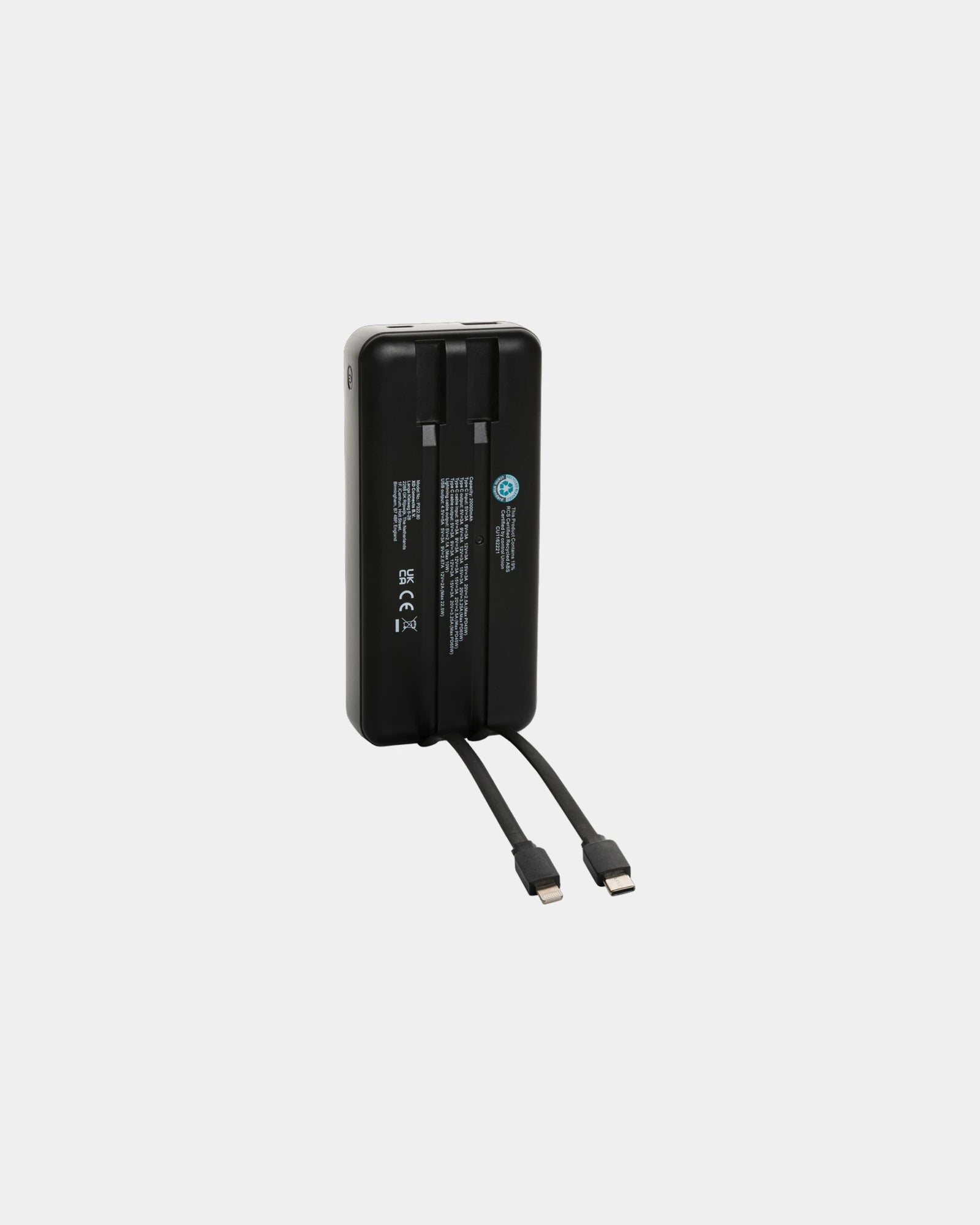 Power bank riciclato RCS 20.000 mAh da personalizzare - 2